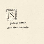 "Ya tengo el sello" - Camiseta