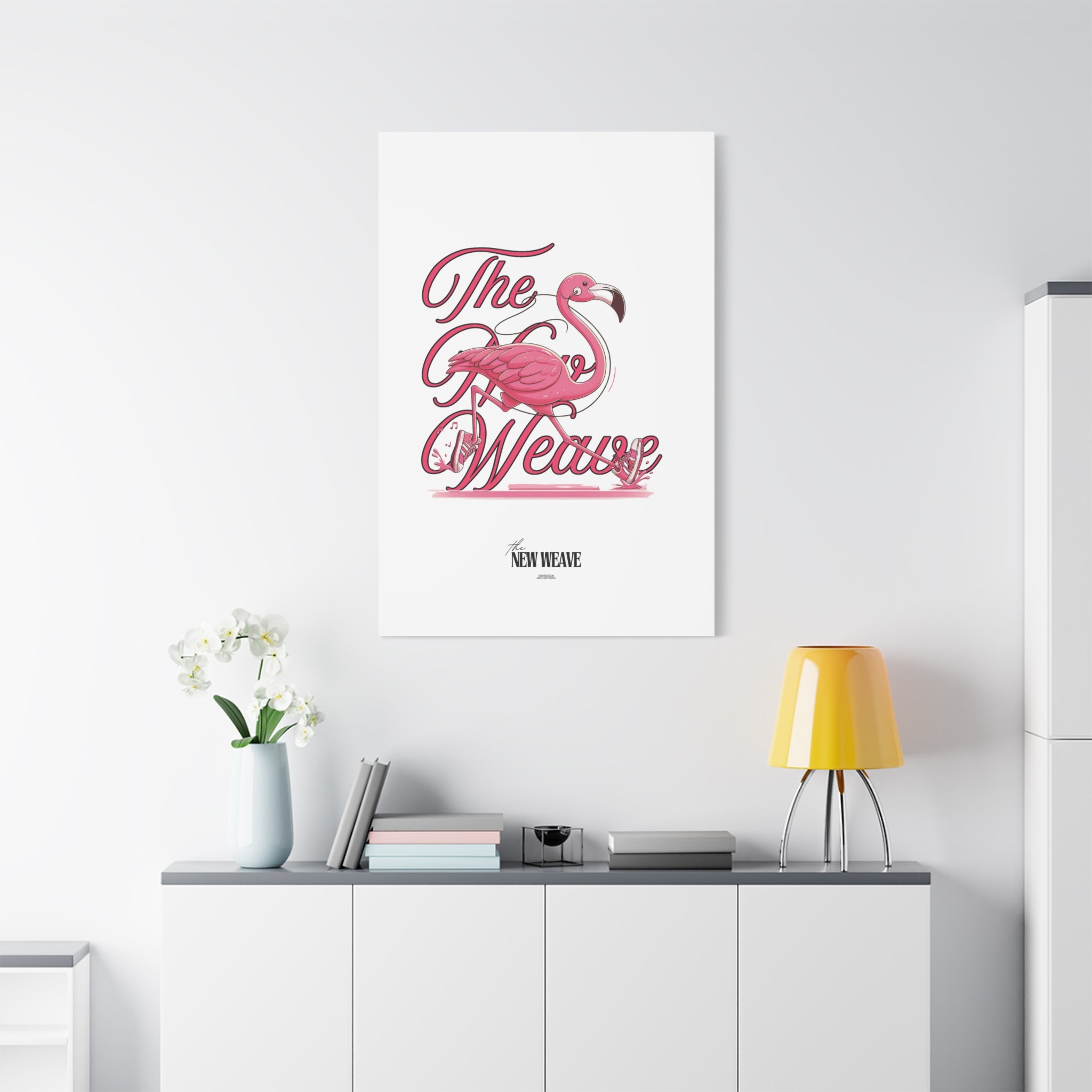 Pink Flamingo - Print Art