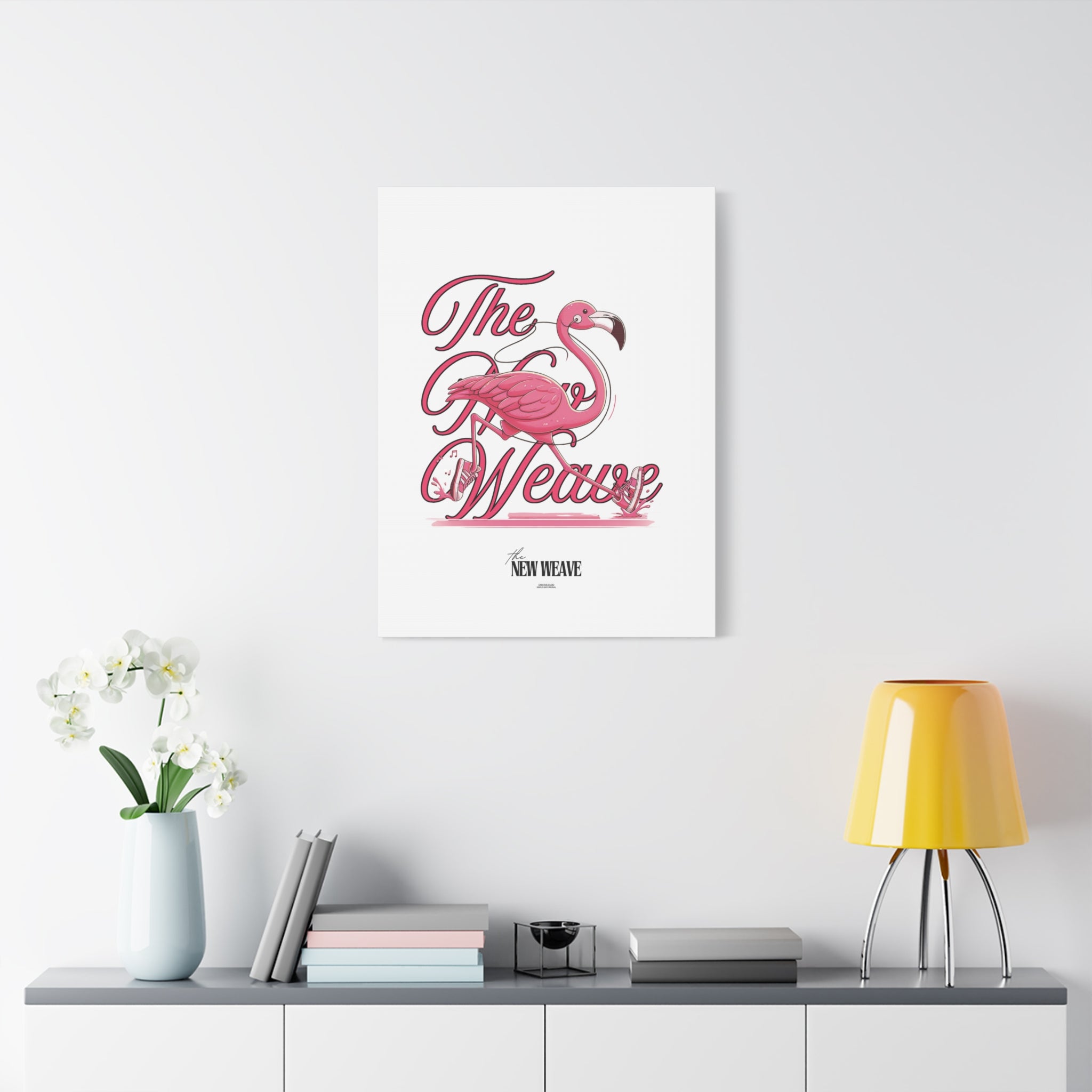 Pink Flamingo - Print Art