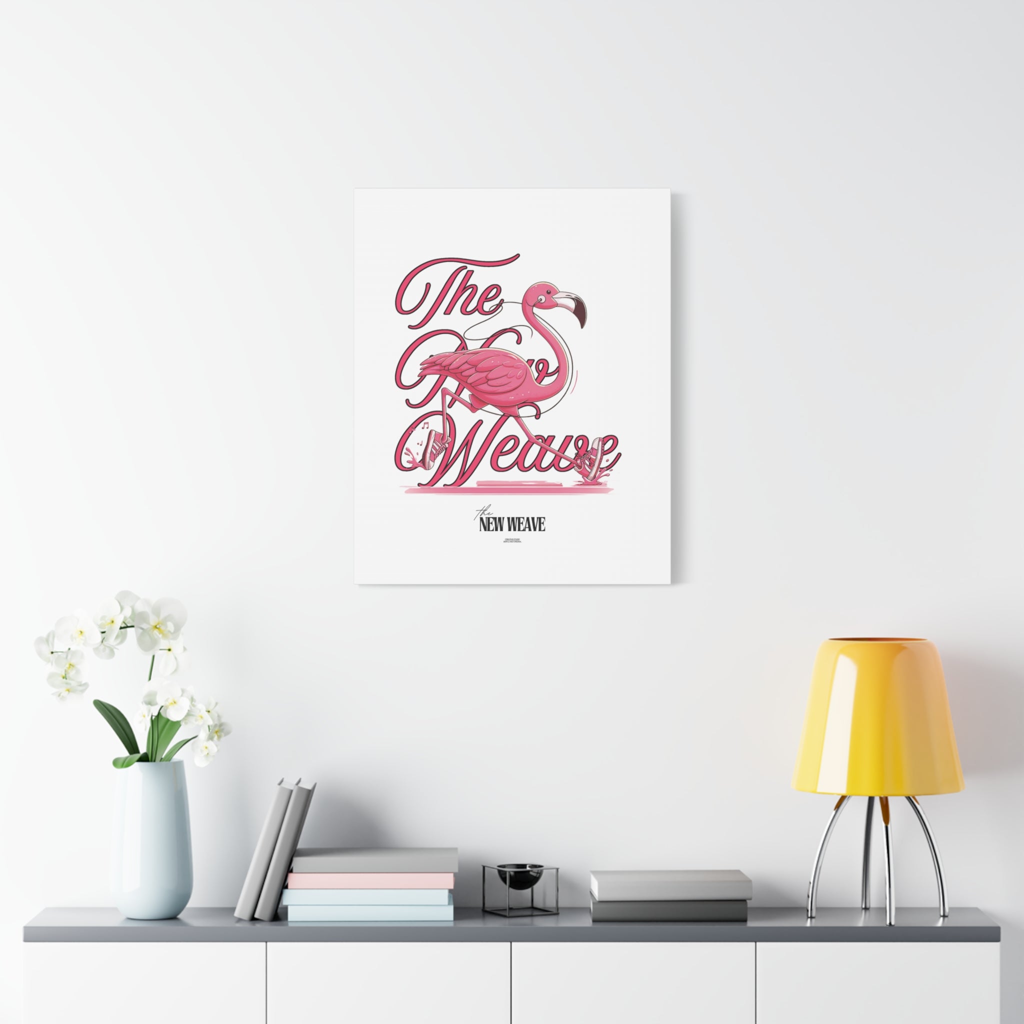 Pink Flamingo - Print Art
