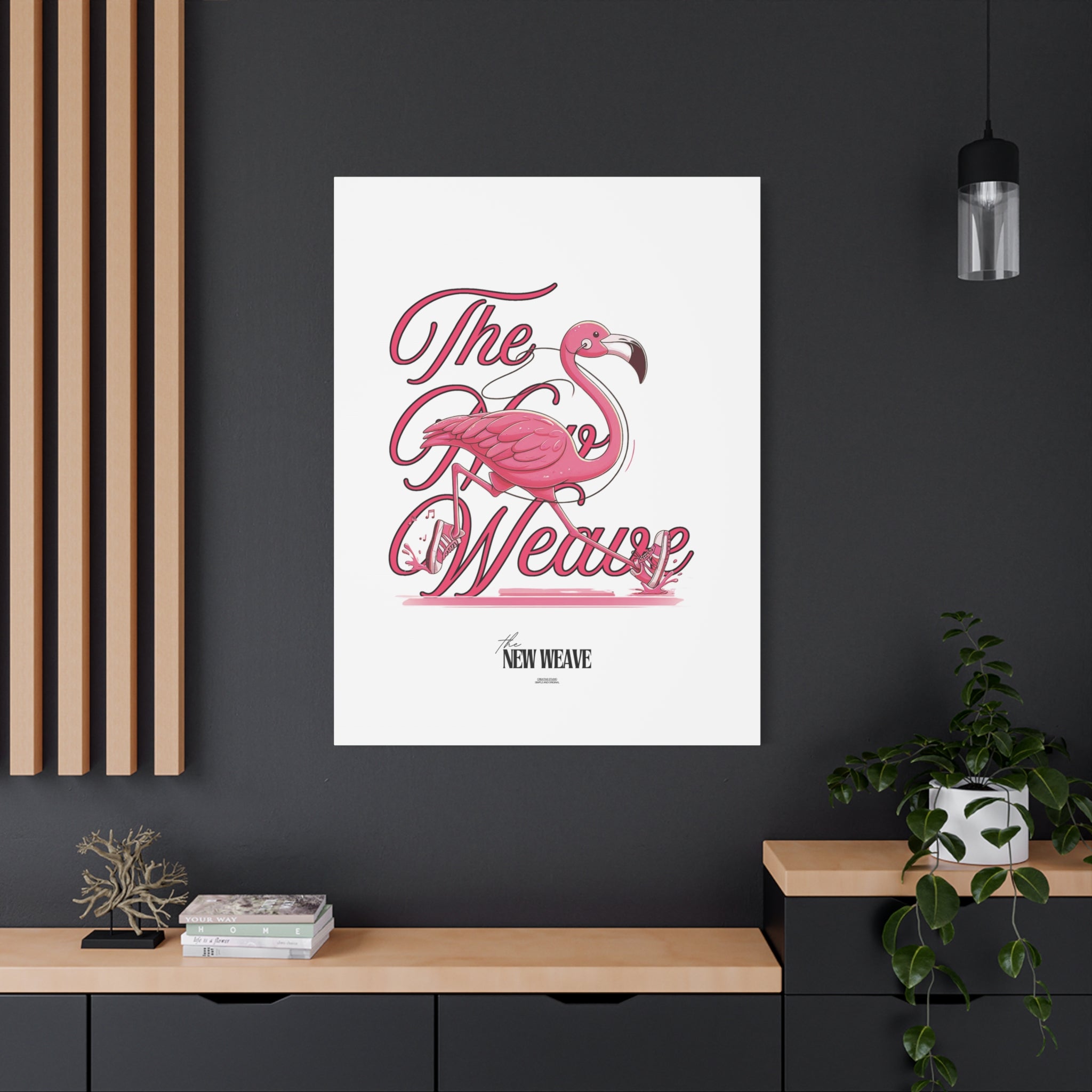 Pink Flamingo - Print Art