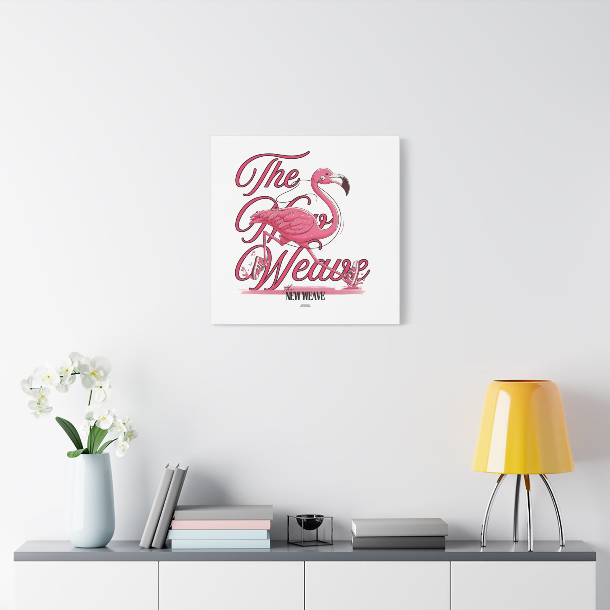 Pink Flamingo - Print Art