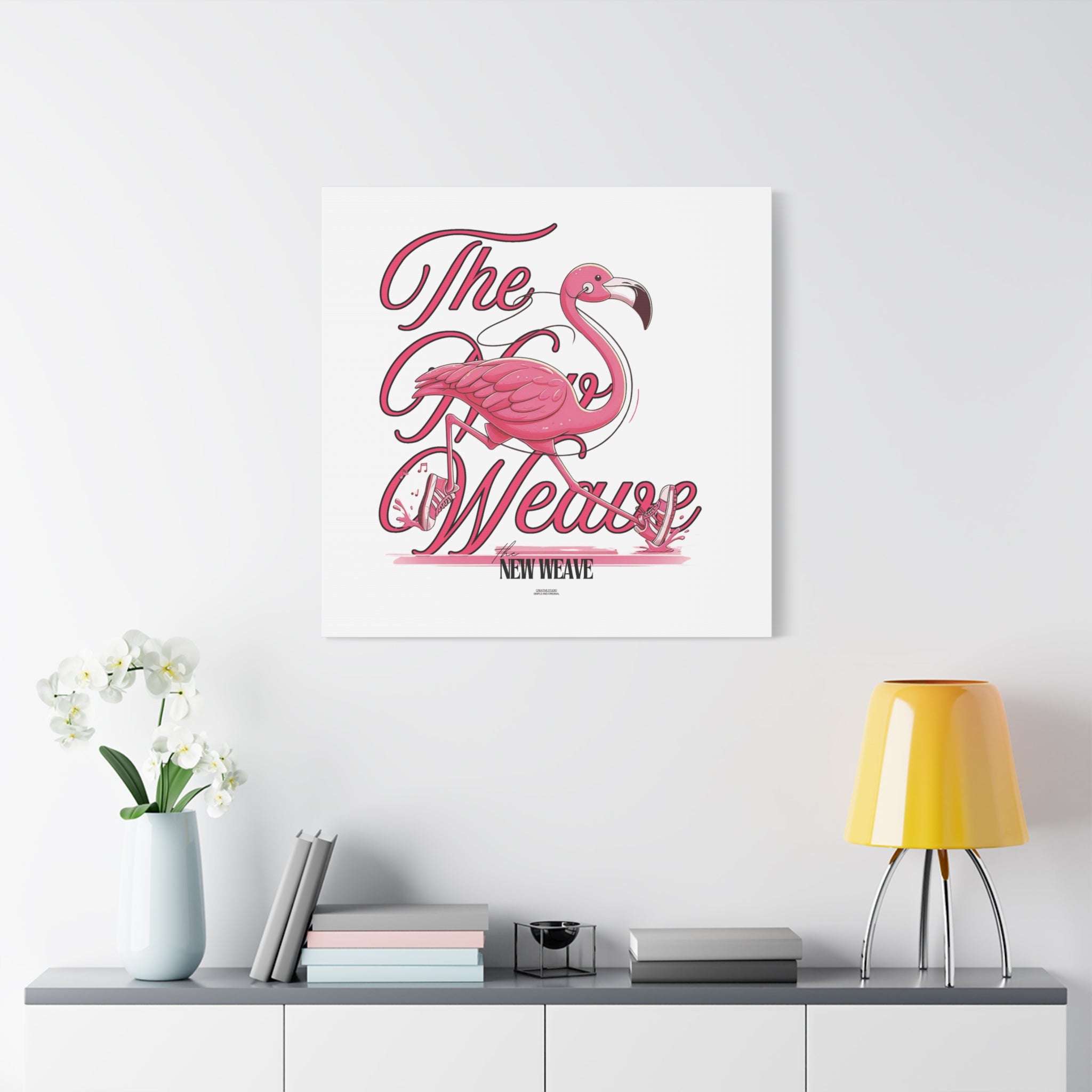 Pink Flamingo - Print Art