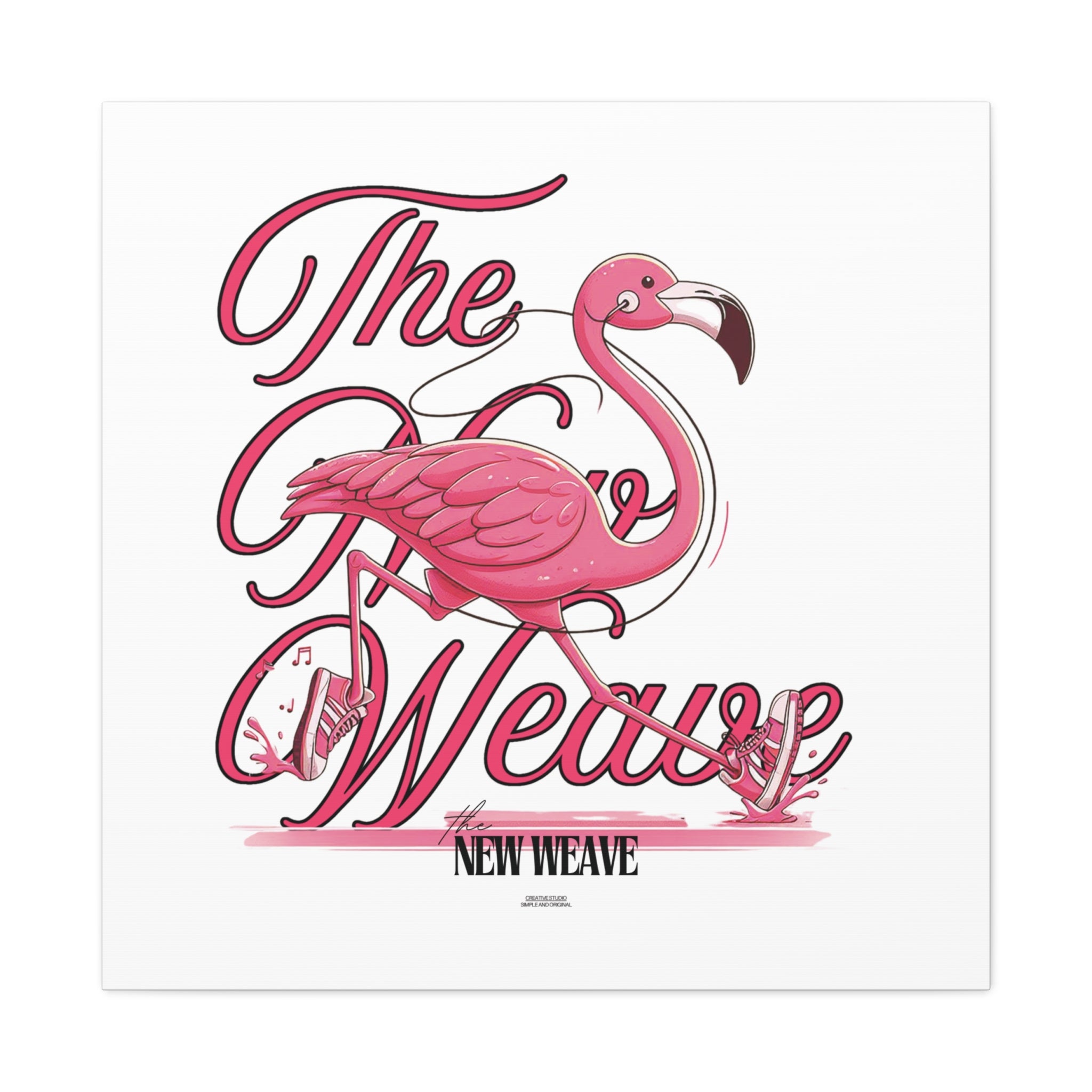 Pink Flamingo - Print Art