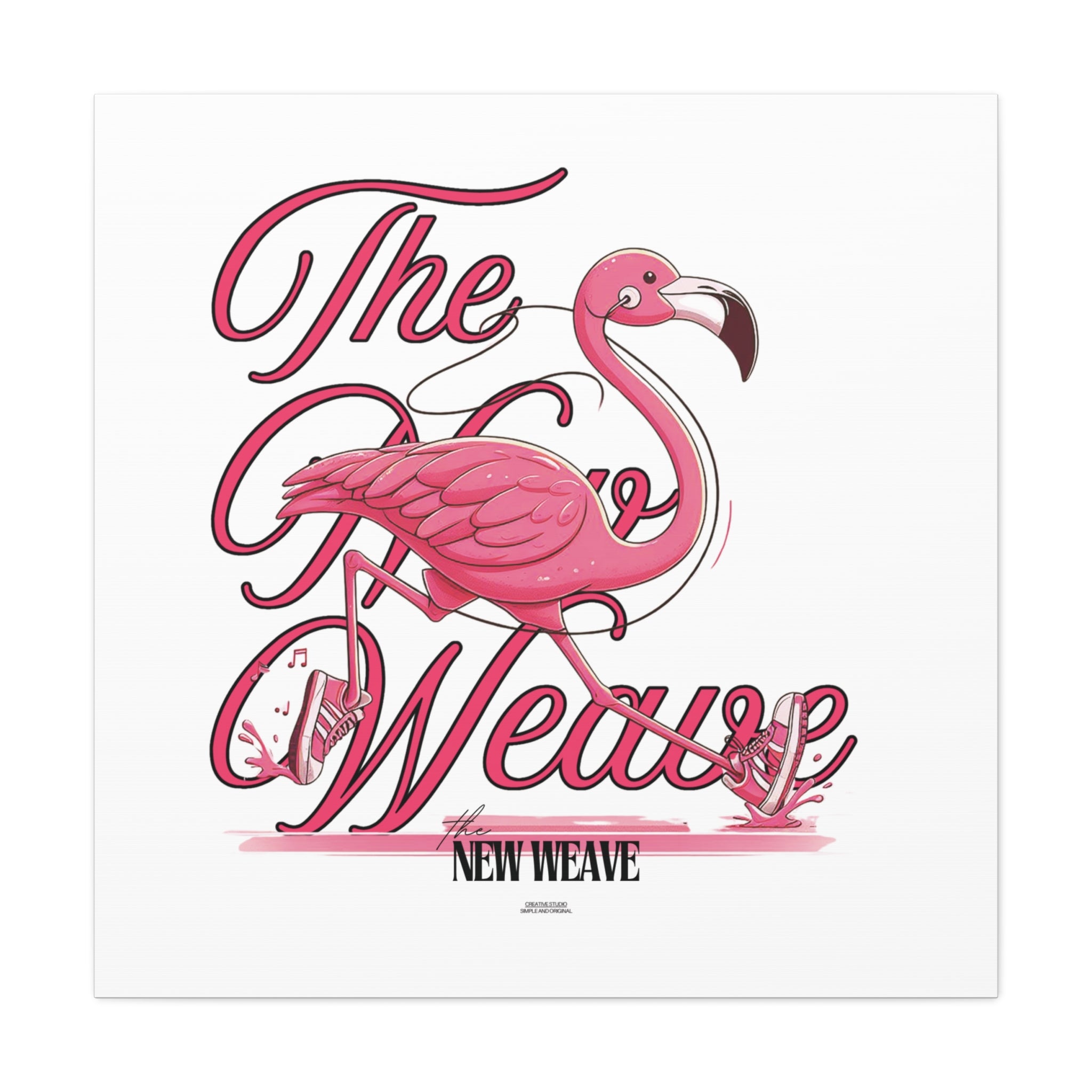 Pink Flamingo - Print Art