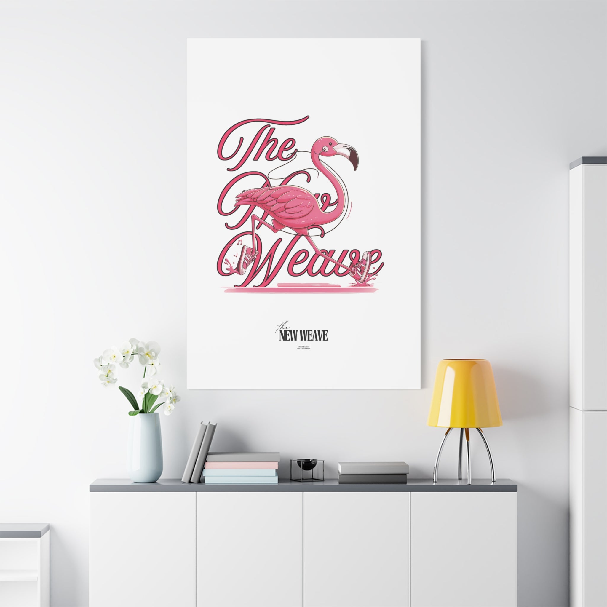 Pink Flamingo - Print Art