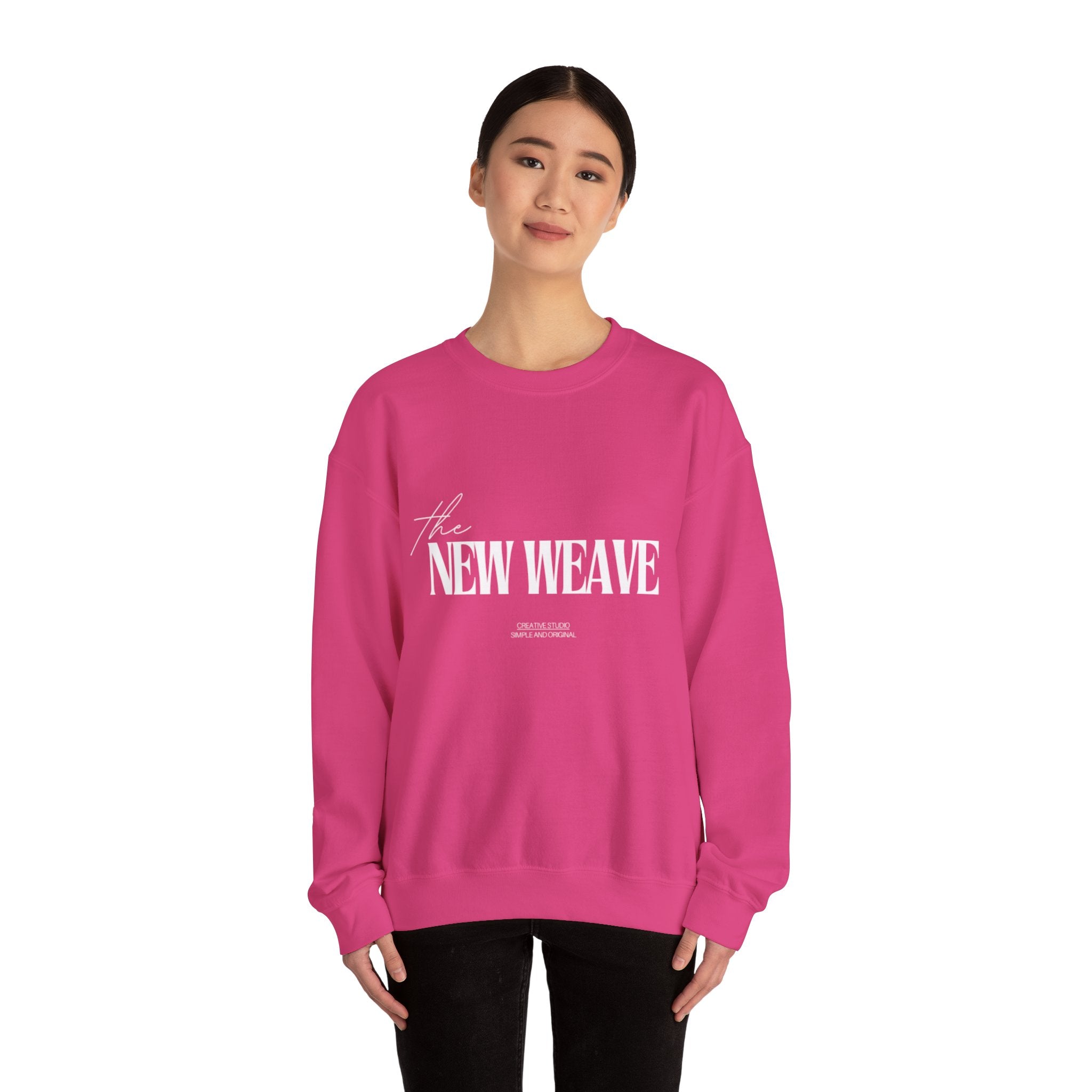 Sudadera Unisex de Cuello Redondo 'The New Weave'
