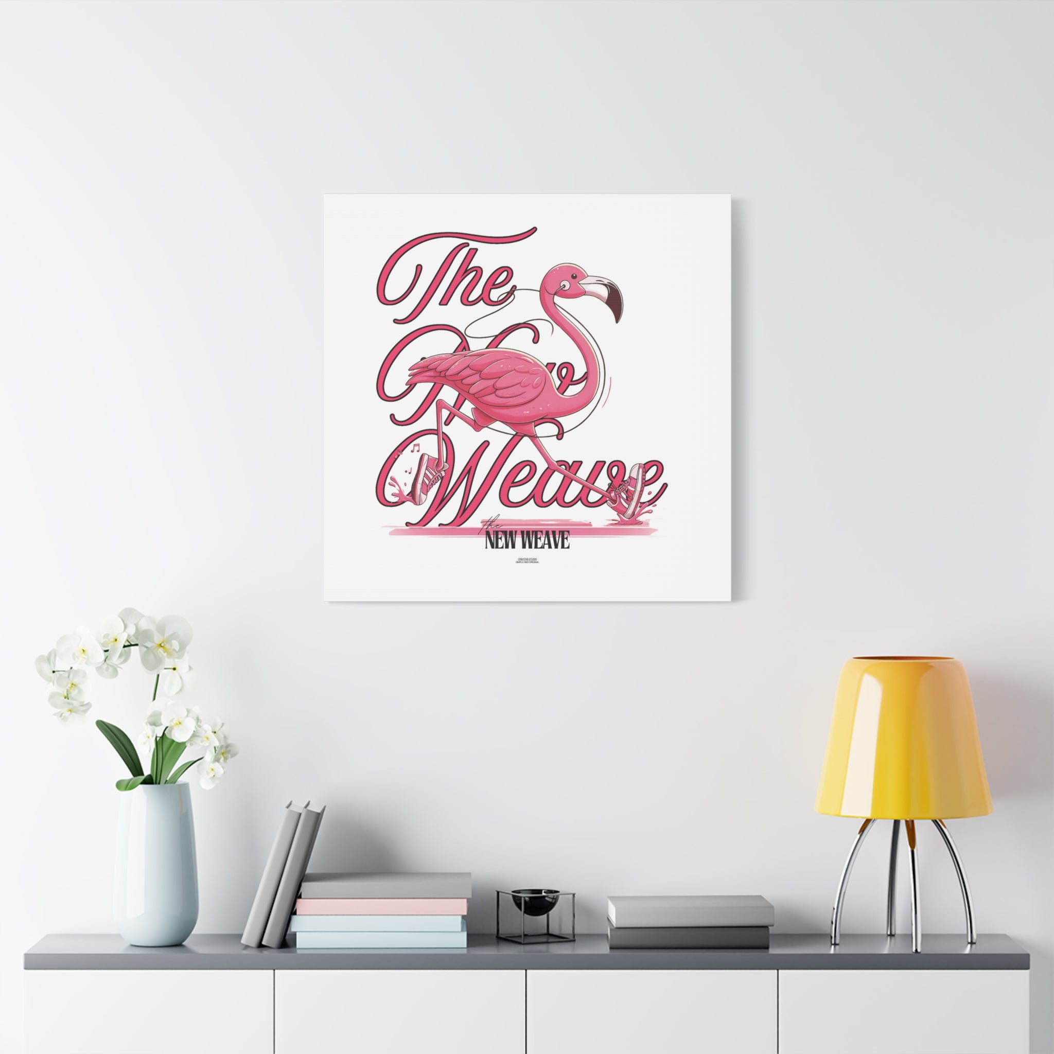 Pink Flamingo - Print Art